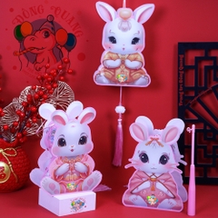 Đèn Trung thu Thỏ Ngọc hot trend 2024 (06 mẫu)