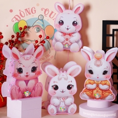 Đèn Trung thu Thỏ Ngọc hot trend 2024 (06 mẫu)