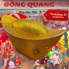 Thỏi vàng thuyền xốp