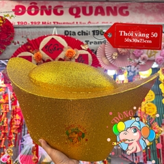 Thỏi vàng thuyền xốp