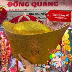 Thỏi vàng thuyền xốp