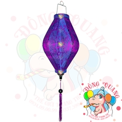 Lồng đèn Hội An vải gấm - dáng na