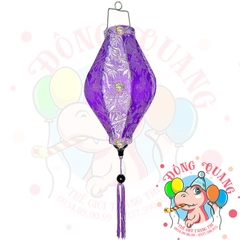 Lồng đèn Hội An vải gấm - dáng na