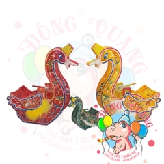 Đèn Trung thu giấy kiếng khung nhựa lớn 25cm