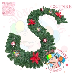 Dây trang trí thông xanh trạng nguyên