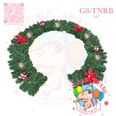 Dây trang trí thông xanh trạng nguyên