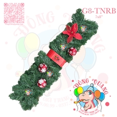 Dây trang trí thông xanh trạng nguyên