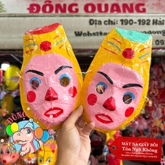 Mặt nạ giấy bồi truyền thống
