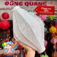 Lồng đèn Hội An vải gấm - dáng na