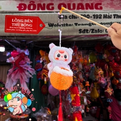 Lồng đèn Thú bông vải xếp