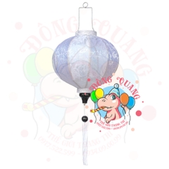 Lồng đèn Hội An vải gấm - dáng tròn