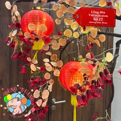 Lồng đèn vải tròn (cặp)