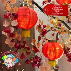 Lồng đèn vải tròn (cặp)