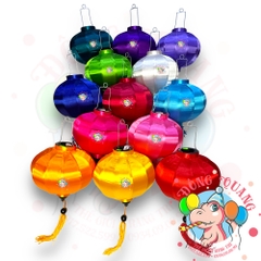 Combo 10 lồng đèn Hội An vải phi bóng