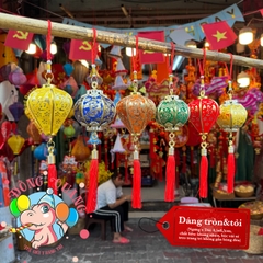 Lồng đèn Hội An nhựa mini