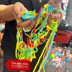 Túi pháo giấy sợi ribbon ném tay