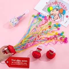 Túi pháo giấy sợi ribbon ném tay