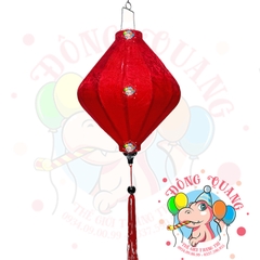 Lồng đèn Hội An vải gấm - dáng ú