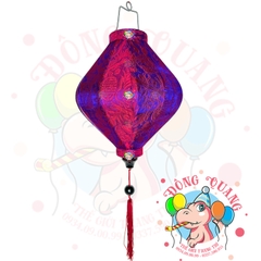 Lồng đèn Hội An vải gấm - dáng ú