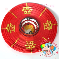 Lồng đèn vải tròn (cặp)