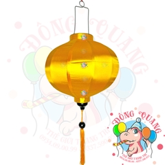 Lồng đèn Hội An vải phi bóng - dáng tròn (treo ngoài trời)