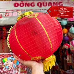 Lồng đèn vải tròn (cặp)