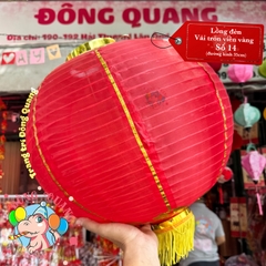 Lồng đèn vải tròn (cặp)