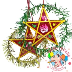 Đèn Trung thu Ông sao giấy kiếng