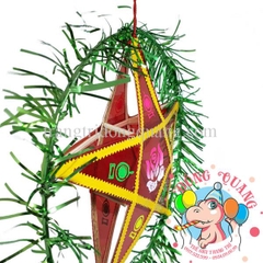 Đèn Trung thu Ông sao giấy kiếng