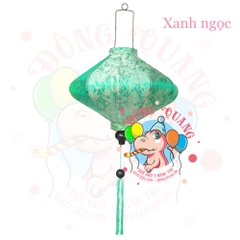 Lồng đèn Hội An vải gấm - dáng đĩa bay