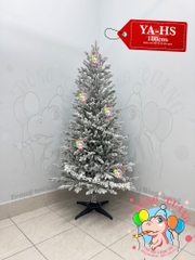 Cây thông 2 loại lá PE, PVC phủ tuyết