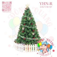 Cây thông cước đầu vàng cherry (YHN-R - cành tự động xoè)