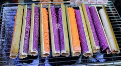 Cơm lam ngũ sắc Tây Bắc