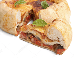 Pizza nhân nhồi kiểu Chicago size 16cm vị xúc xích