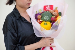 Bó hoa rau củ