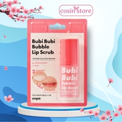 Tẩy Tế Bào Chết Môi Unpa Bubi Bubi Bubble Lip Scrub 10ml Môi Mềm Mịn, Căng Mọng  shop Cosin Store