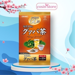 Trà lá ổi Guava Tea Orihiro 60 gói - Trà ổi - Cosin Store