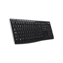 Bàn phím không dây Logitech K270 (Đen)