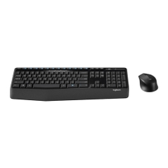 Bộ bàn phím chuột không dây Logitech MK345 (Đen)