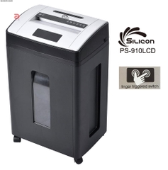 Máy hủy tài liệu Silicon PS-910LCD (Hủy vụn/ 10 Tờ/lần/ A4/A5)