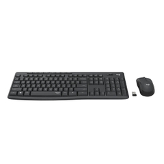 Bộ bàn phím chuột không dây Logitech MK295 (Đen)
