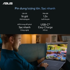 Laptop Asus Vivobook S16 OLED S5606MA-MX051W (Ultra 7 155H/ 16GB/ 512GB SSD/ 16 inch 3.2K/ 120Hz/ Win11/ Blue/ Vỏ nhôm)