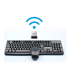 Bộ bàn phím chuột Newmen K106 (Đen)