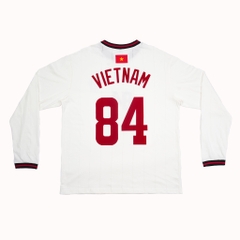 ÁO THUN JERSEY 1ST TAY DÀI FCF VIỆT NAM TRẮNG