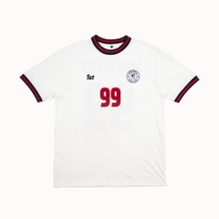 ÁO THUN JERSEY 1ST TAY NGẮN 1999 MADCHESTER TRẮNG
