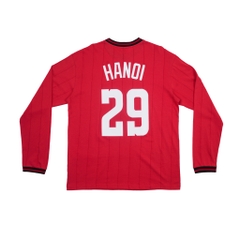 ÁO THUN JERSEY 1ST TAY DÀI FLAG HÀ NỘI ĐỎ