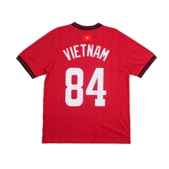 ÁO THUN JERSEY 1ST TAY NGẮN FCF VIỆT NAM ĐỎ