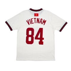 ÁO THUN JERSEY 1ST TAY NGẮN FCF VIỆT NAM TRẮNG