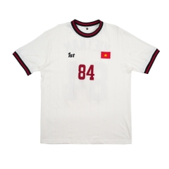 ÁO THUN JERSEY 1ST TAY NGẮN FLAG VIỆT NAM TRẮNG