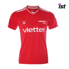 Áo bóng đá FBT Viettel FC 2021 Đỏ - Logo Chữ